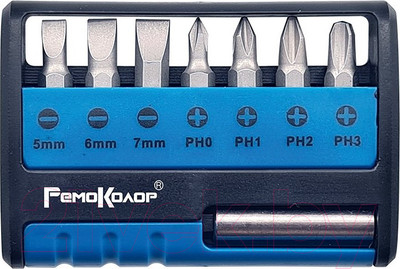 Набор бит Remocolor 33-2-703 (8 предметов)