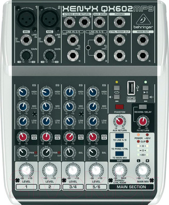 Микшерный пульт Behringer QX602MP3