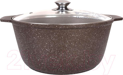 Жаровня Kukmara жмк528а (кофейный мрамор)