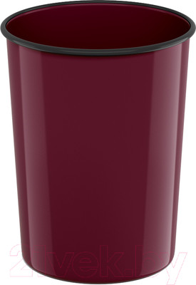 Корзина для бумаг Erich Krause Marsala / 58462 (рубиновый)