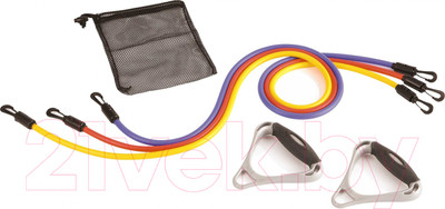 Эспандер Pro-Supra 319 TR-3 (125см, красный/синий/желтый)