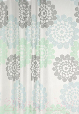 Шторка-занавеска для ванны Perfecto Linea Secret 36-118005 (цветы)