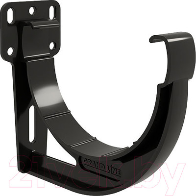 Кронштейн желоба Grand Line ПВХ Slider RAL 9005 (черный)