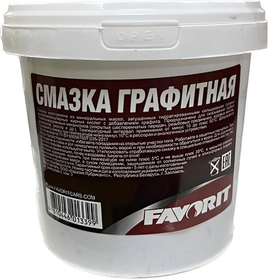 Смазка техническая Favorit Графитная / 57531 (2кг)