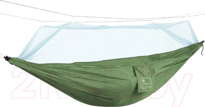 Гамак RoadLike С сеткой / 368216 (зеленый)