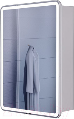 Шкаф с зеркалом для ванной Пекам Marta 50x80 / MartaBox-50x80 (с сенсором на прикосновение)