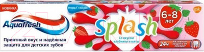 Зубная паста Aquafresh Splash Со вкусом клубники и мяты (50мл)