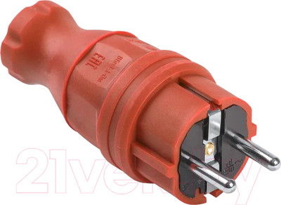 Вилка штепсельная IEK PKR01-016-2-K04