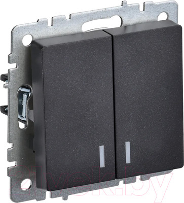 Выключатель IEK Brite BR-V20-1-10-K02 (черный)