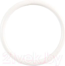 Набор колец для штор Lm Decor YR001 16/19мм (белый глянец, 10шт)