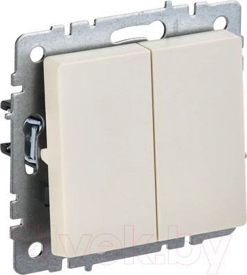 Выключатель IEK Brite BR-V20-0-10-K10 (бежевый)