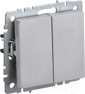 Выключатель IEK Brite BR-V20-0-10-K47 (алюминий)