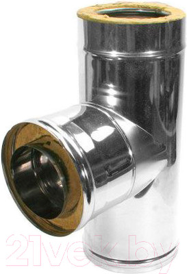 Тройник для труб Промдым PV Тр90 D C100/050 250/350