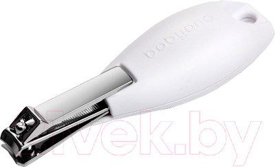 Щипчики для ногтей детские BabyOno Эргономичные / 065/01 (белый)