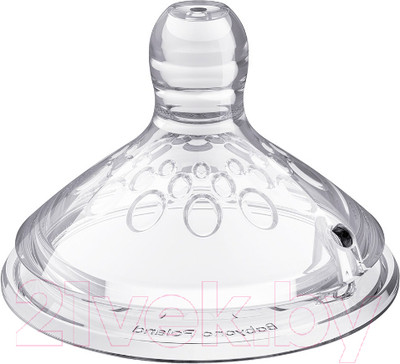 Соска BabyOno Natural Nursing антиколиковая, средний поток / 1453/02