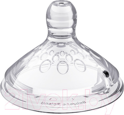 Соска BabyOno Natural Nursing антиколиковая, быстрый поток / 1454/02
