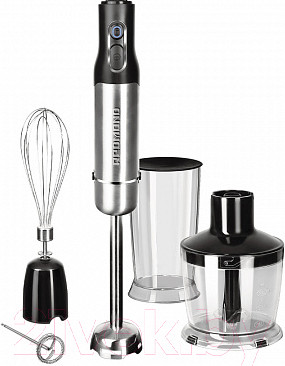 Блендер погружной Redmond RHB-2984B (серый/металл)