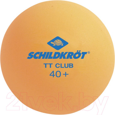 Набор мячей для настольного тенниса Donic Schildkrot 2T-Club / 608538 (120шт, оранжевый)