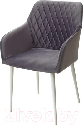 Стул M-City Brandy-X / 461MC03850 (серый 27/белый)