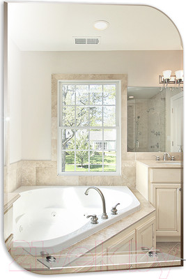 Зеркало Mixline Каприз Люкс 525014 (с полкой)