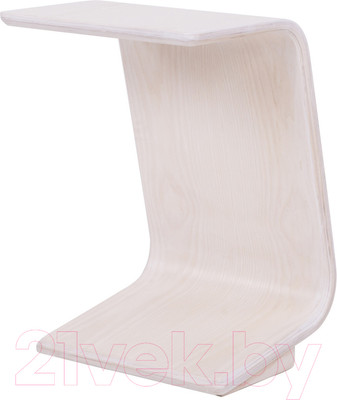 Приставной столик Мебелик Неро 3 (белый ясень)