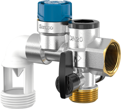 Группа безопасности Flamco Flexbrane CE-Н 3/4 3/4"Fx3/4"Мx1"М горизонтальный / FL 28388