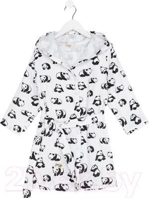 Халат детский Love Life Панды / 7577524 (р-р 104-110)