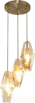 Потолочный светильник Евросвет 50236/3 (янтарный)