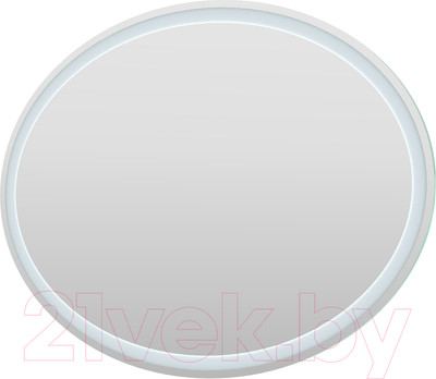 Зеркало Пекам Vesta 1 90x75 / Vesta1-90x75dpcl (с подсветкой, сенсором на взмах руки, часами и подогревом)