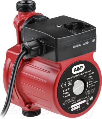 Циркуляционный насос A&P Classic-15/90-Z / AP118C001