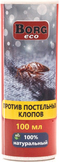 Порошок от насекомых Borg Eco против клопов (100мл)
