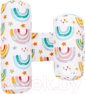Подушка-позиционер Amarobaby Nature Anatomy Rainbow / AMARO-40NA-RB