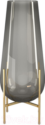 Ваза QWERTY Calisto / 73870 (графитовый)