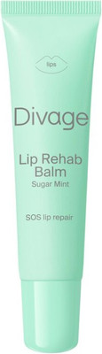 Бальзам для губ Divage Lip Rehab Balm Sos Lip Repair с ароматом сладкой мяты