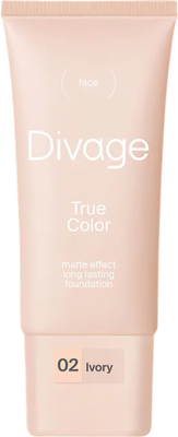Тональный крем Divage True Color тон 02 ivory