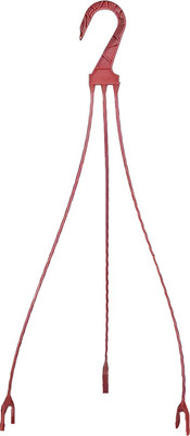 Держатель для кашпо GreenTerra 48см (красный)