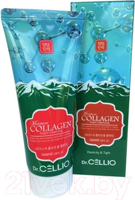 Пенка для умывания Dr. Cellio G70 Moisture Collagen Foam Cleansing (100мл)