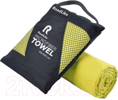 Полотенце RoadLike Travel спортивное охлаждающее / 344005 (желтый)