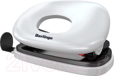 Дырокол Berlingo Round / DDp_10101 (белый)