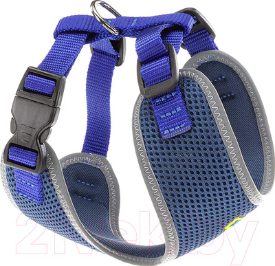Шлея-жилетка для животных Ferplast Nikita P / 75468603 (XXS, синий)