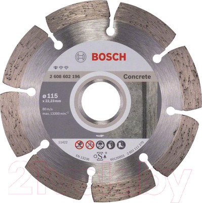 Отрезной диск алмазный Bosch 2.608.602.196