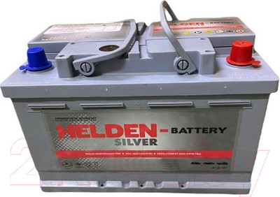 Автомобильный аккумулятор Helden Silver R+ / SMF57412 (75 А/ч)