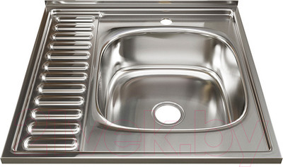 Мойка кухонная Mixline R 528019 (с сифоном)