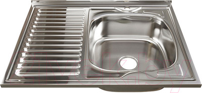 Мойка кухонная Mixline R 528181 (с сифоном)