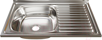 Мойка кухонная Mixline L 528174 (с сифоном)
