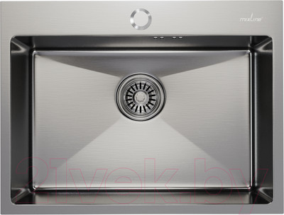Мойка кухонная Mixline Pro 547235 (сатин, с сифоном)