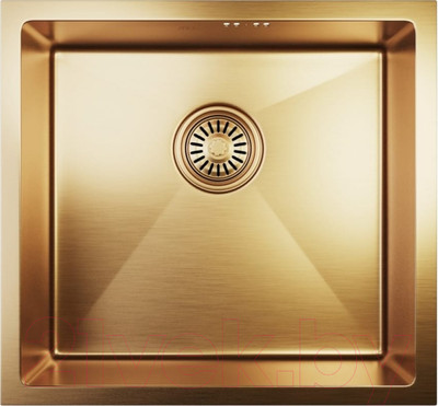Мойка кухонная Mixline Pro 548567 (бронза, с сифоном)
