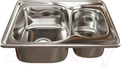 Мойка кухонная Mixline 538196 (с сифоном)