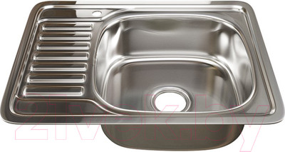 Мойка кухонная Mixline R 533712 (с сифоном)