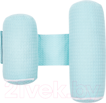 Подушка-позиционер Amarobaby Nature Waffle / AMARO-40NAW-G (голубой)